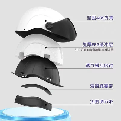 men and women, electric scooter helmet, Motosiklet kaskı (dəbilqə)