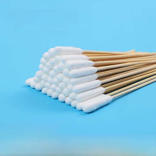 Pet Ear Cleaning Cotton Swabs for Ear Mites, Dog Ear Cleaning Solution, Earwax Removal Stick 12cm, Ear Care Tool for Cats