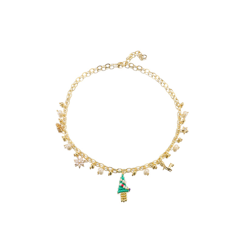 Collar de perlas de agua dulce natural para mujeres barroco cuentas originales hechas a mano lujosas de alta calidad regalos de Navidad