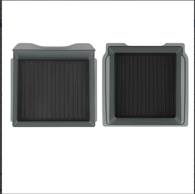Control Armrest Box Storage Box, Car storage bag/box - 3y-central-control-armrest-storage-box-set-abssilica-gel-black-23-25-models