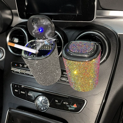 Car ashtray: In-Car Decoration Accessory