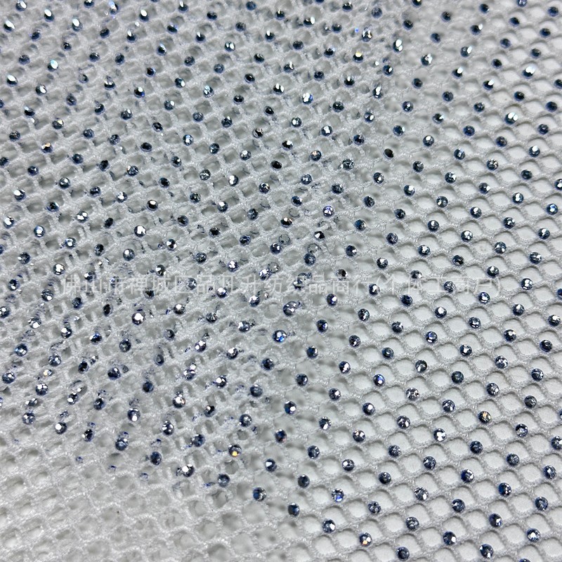 Fabricante nuevo sitio de vidrio de Austria taladro de malla elástica densa para brindis vestido de noche image 2