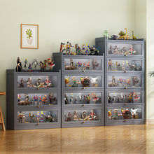 手办柜高达模型透明乐高展示柜家用客厅样品多层陈列柜玩具收纳架