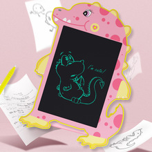 8.5寸卡通恐龙液晶手写板 儿童喵咪彩色涂鸦绘画板 lcd黑板写字板