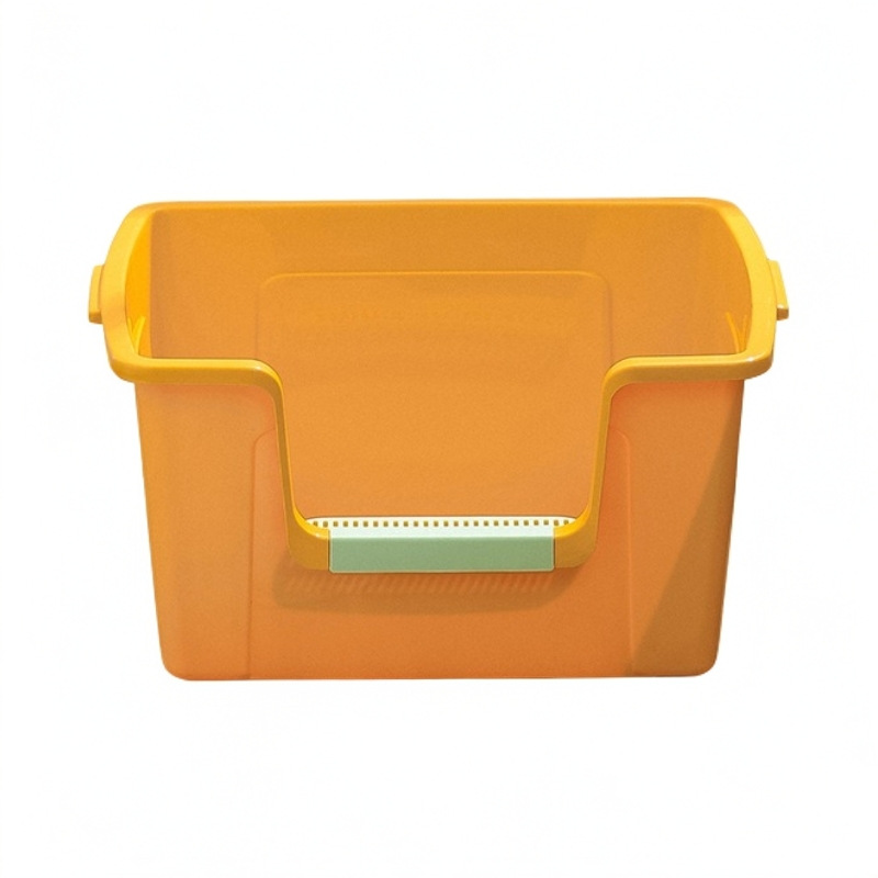 Hot sale nuevo pan grande gatos arena pan super gran tamaño semicerrado para gatos inodoro alto anti-spillado gatos arena al por mayor