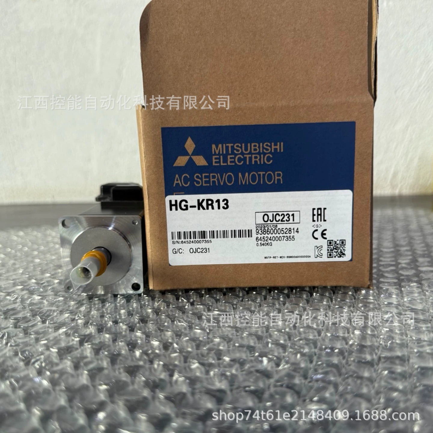 MITSUBISHI/三菱 HG-KR13 小容量交流无刷旋转伺服电机全新议价