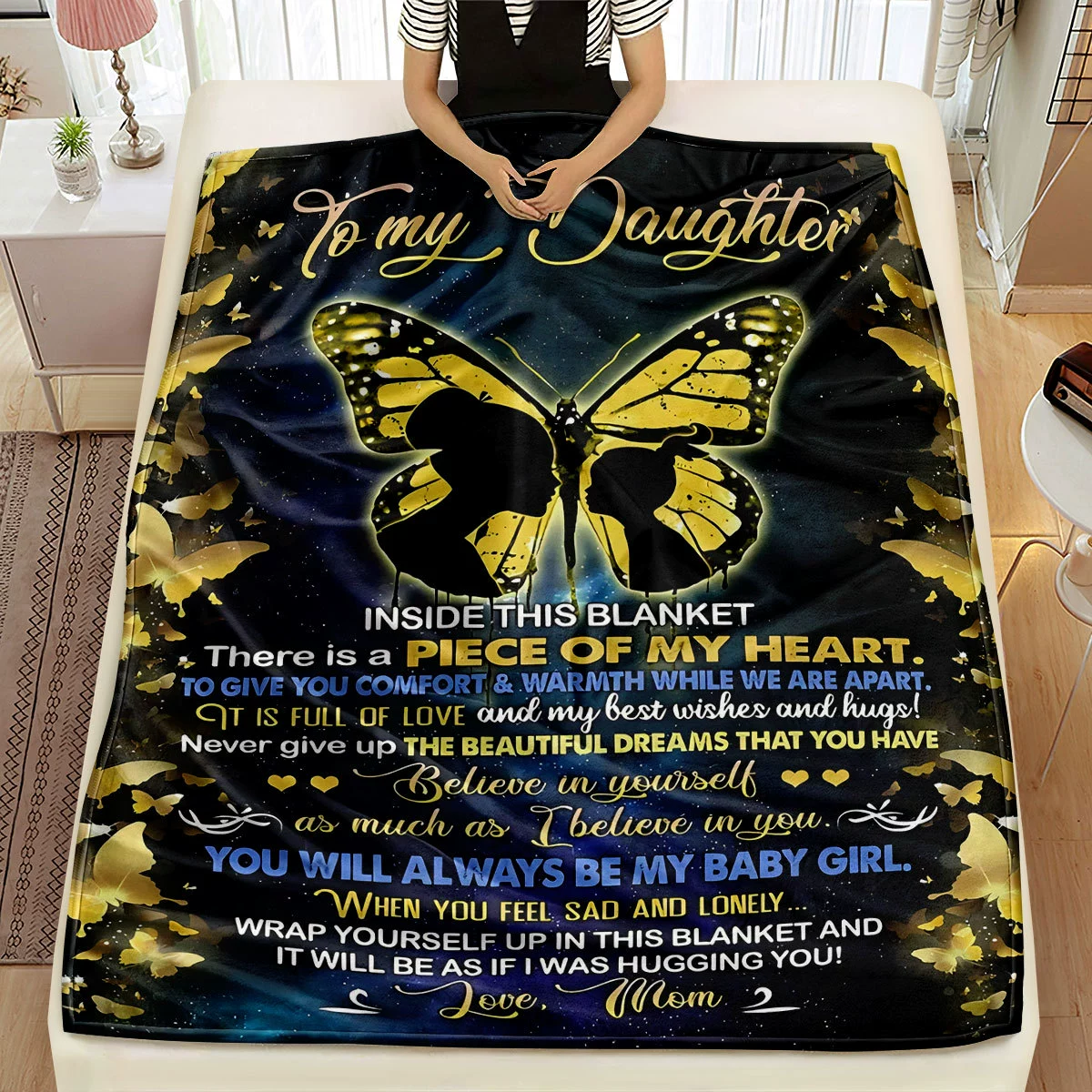 3D цифровая печать плед фланелевый плед мама-дочь плед Amazon eBay Etsy горячий стиль