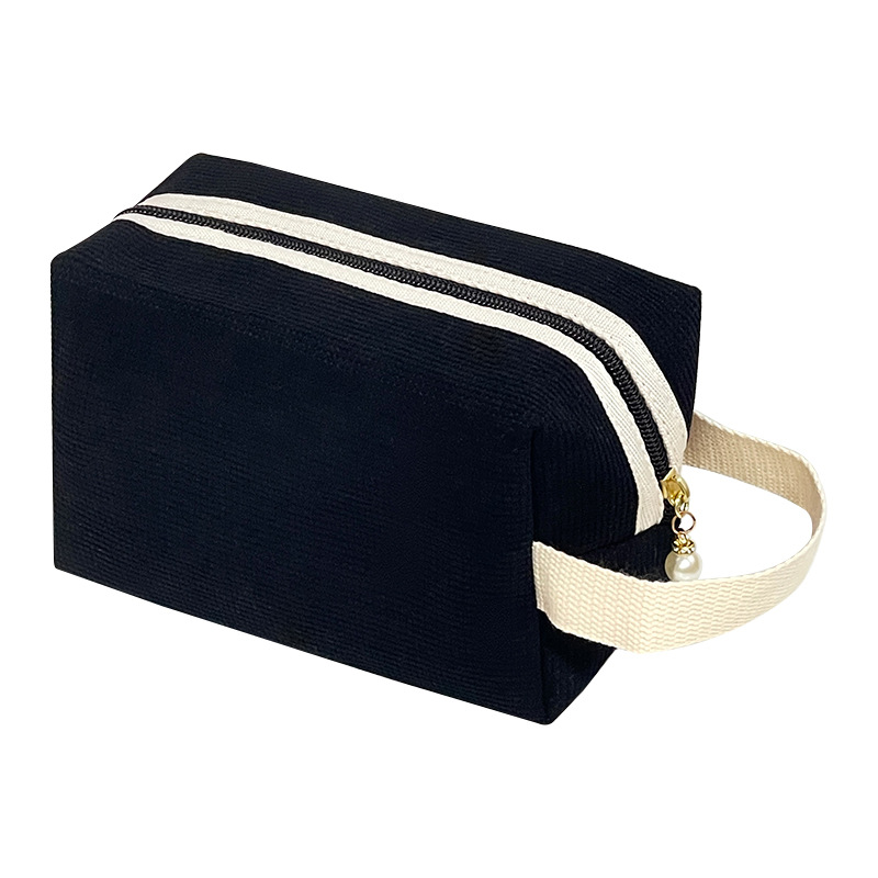 Nuevo bolso de maquillaje de velcro, bolso de lápiz labial portátil, bolso de lavado portátil de viaje, bolso de almacenamiento de gran capacidad y alto valor facial