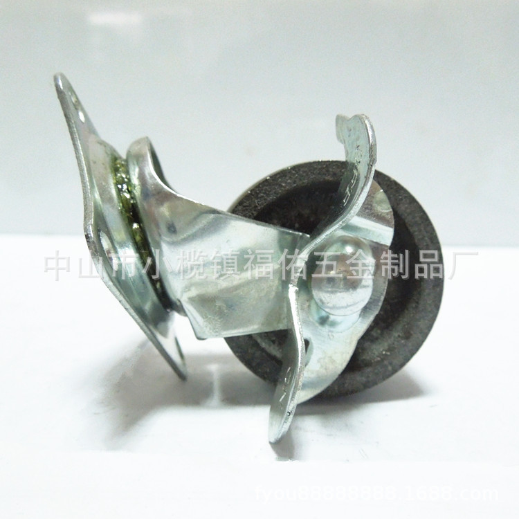 耐磨型轮1寸1.25寸1.5寸2寸2.5寸3寸工业全铁轮平板手推车铁轮厂