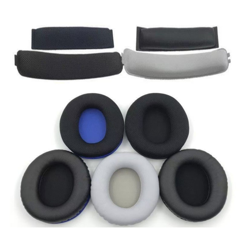 Suitable for Kingston Hyperx Stinger Dynamic Edition 7.1 Pc Wired/Wireless Headset Ear Pads and Headband Cushion