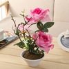 Home Furnishing peony Chinese rose Artificial flower simulation flowers and plants Potted plant Decoration Wedding celebration Silk flower decorate Flower art Place bonsai