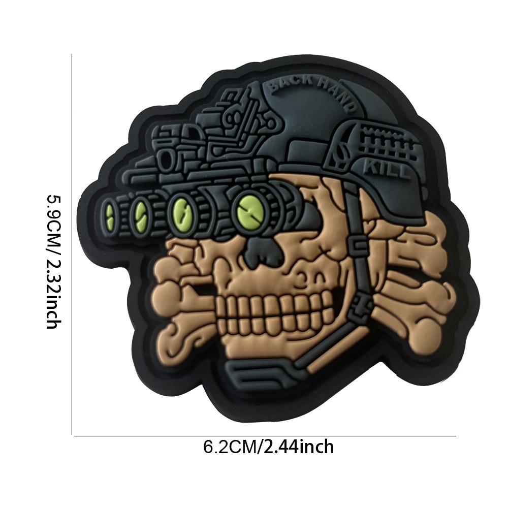 P00407-3 BACK HAND 나이트 비전 악마(그레이카키)