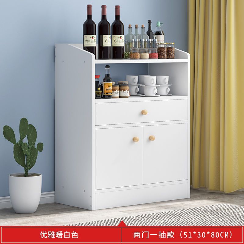 Fábrica directa de comedor armario de vinos armario de platos de cocina doméstica moderna simple cocina tablero de té sala de estar contra la pared microondas
