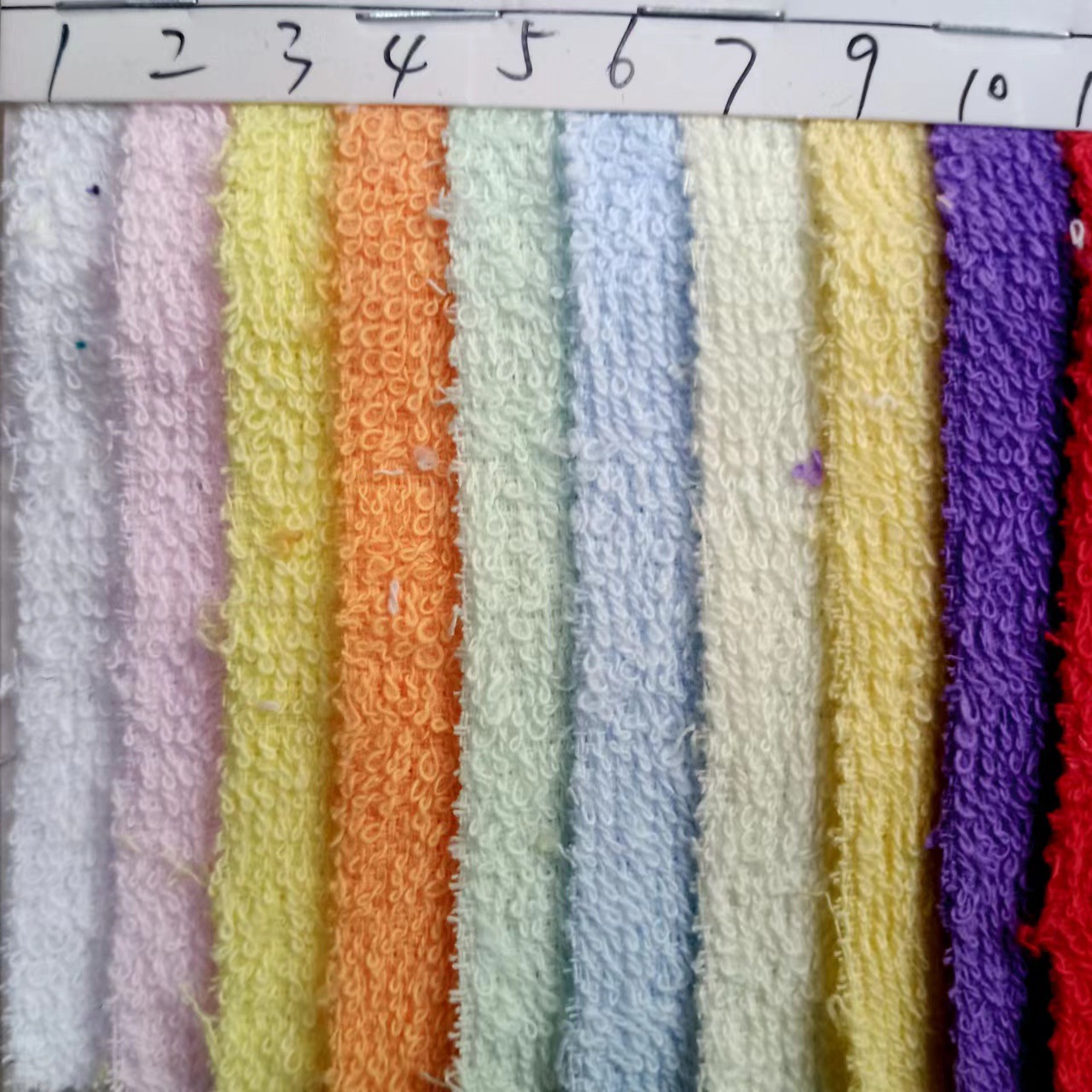 现货供应全棉梭织毛巾布全棉毛圈布