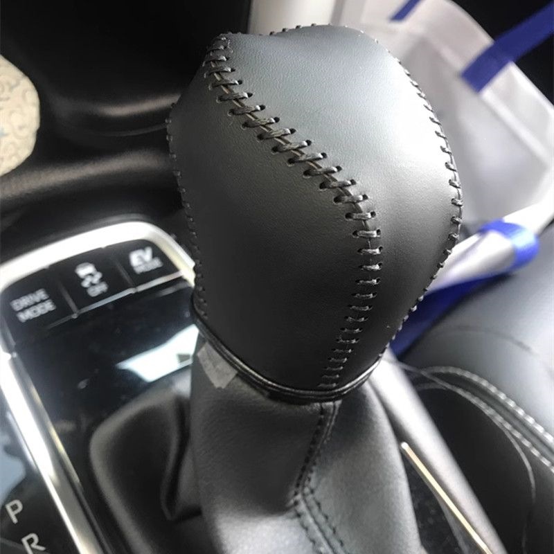 Suitable for Toyota Camry 2022-2023, gear shift cover for 2024-2025 new model Asia Dragon, genuine leather gear shift knob cover