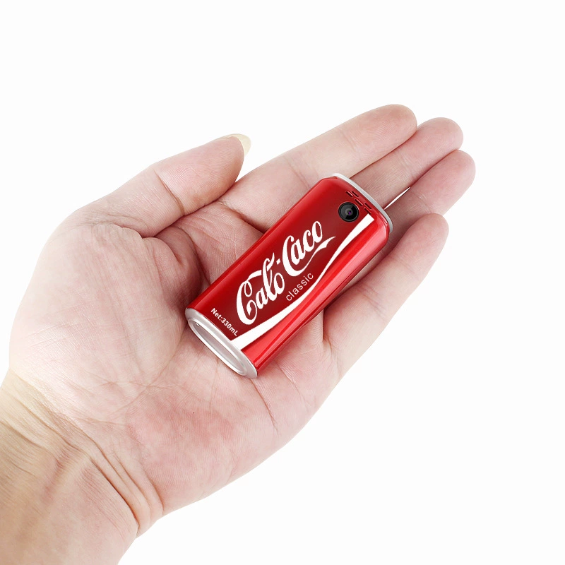Mini mobile phone Cola, compact Bluetooth small phone for kids & elderly, dual SIM