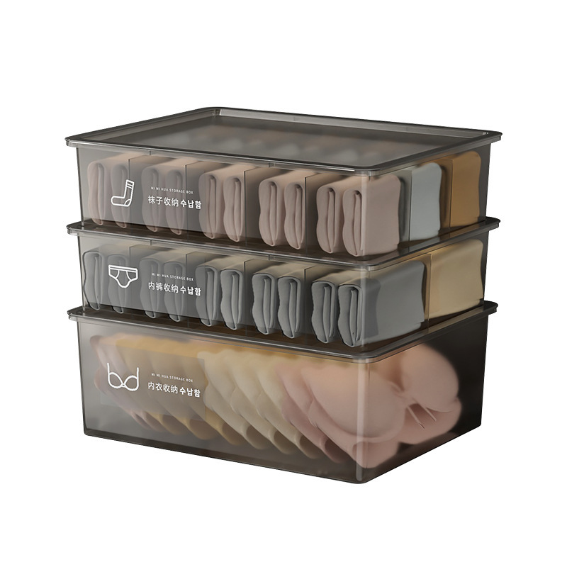 下着収納ケース家庭用引き出し式下着靴下分格神器肌着三合一整理箱|undefined