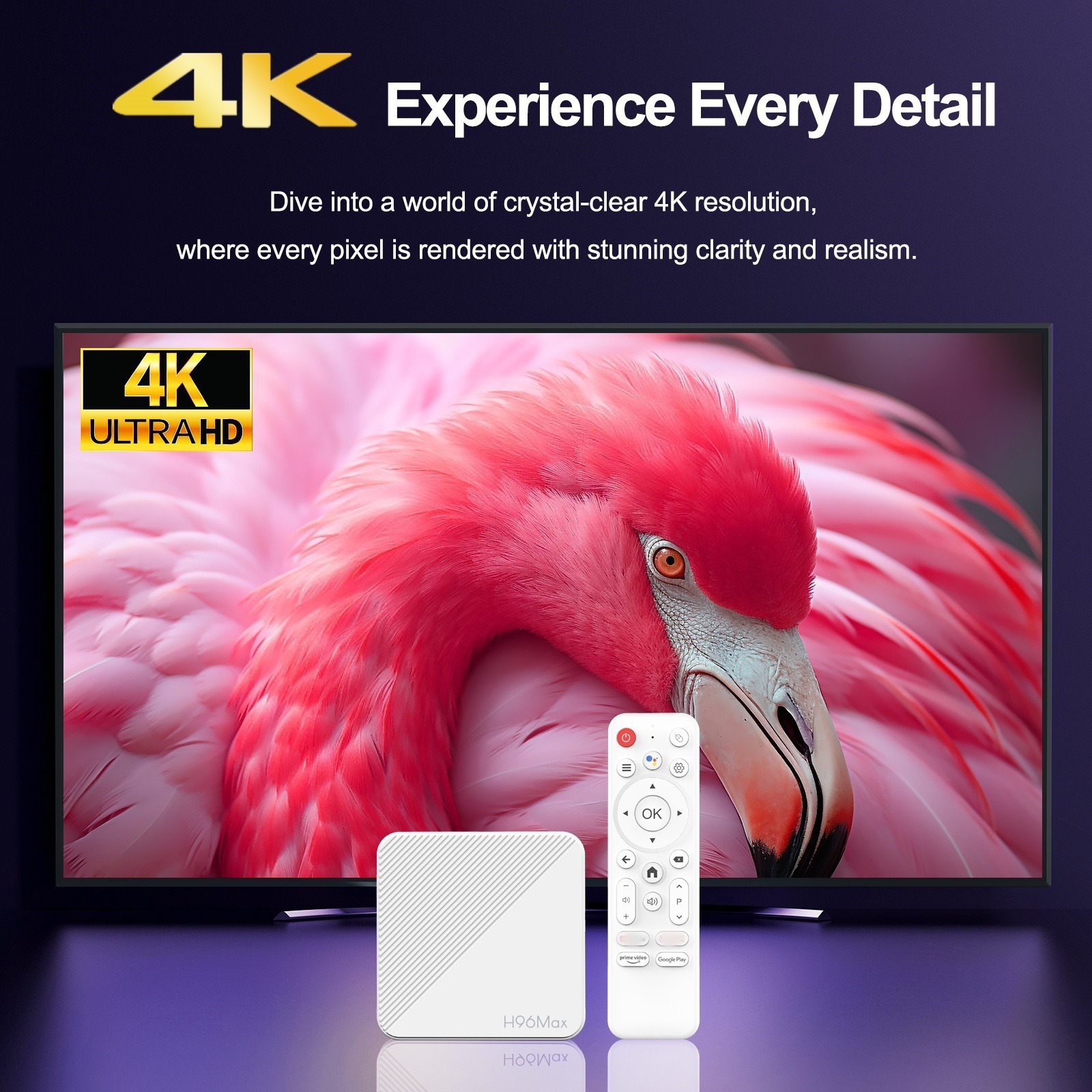 Nuevo producto H96MAX H313 decodificador Android 14 5g wifi6 caja de televisión 4K HD caja de televisión transfronteriza