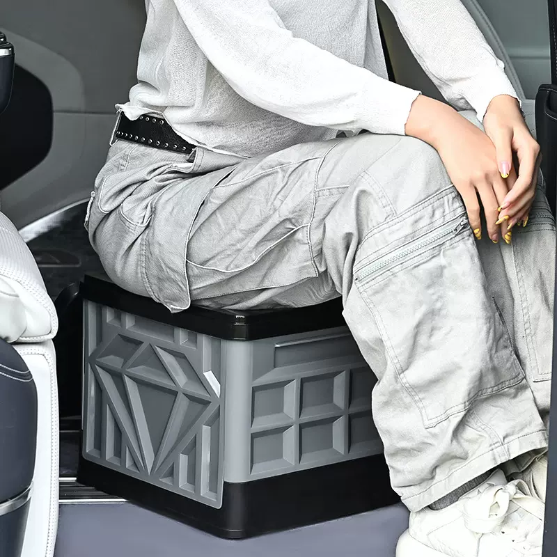 跨境折叠马桶车载便携式座便器户外移动马桶露营厕所固化剂应急包