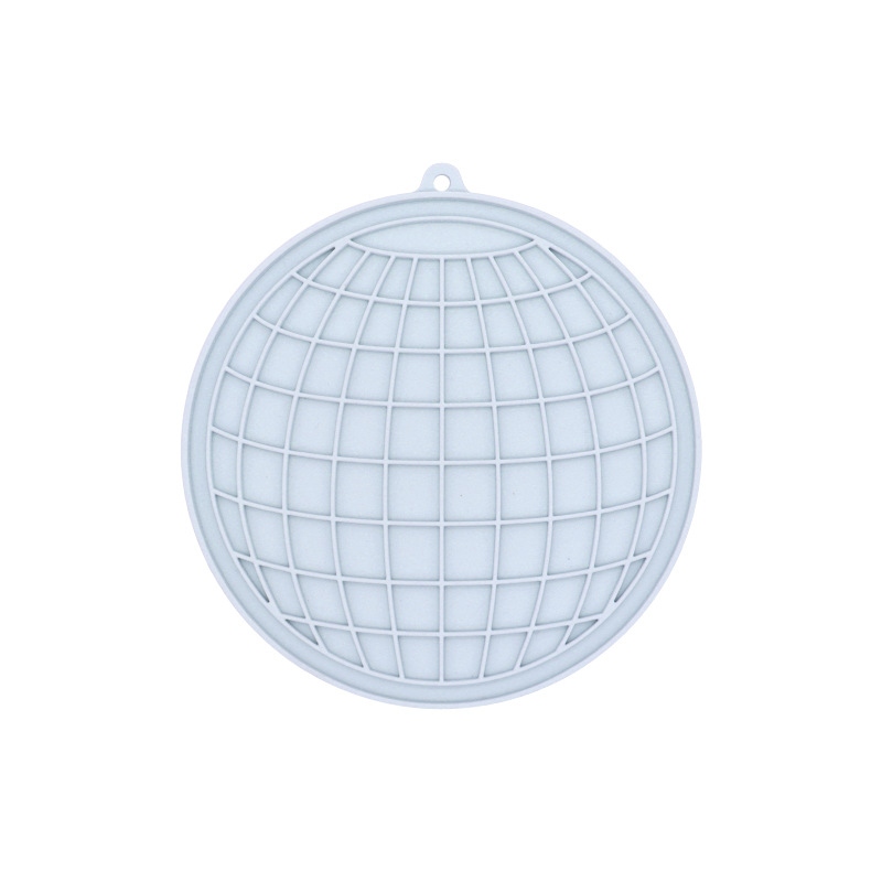 Alfombra para lamer para perros, color macarrón, con ventosa, de silicona, para mascotas, plato para lamer de alimentación lenta para perros y gatos.