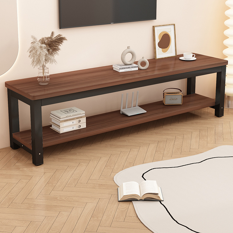 Simple Tv Cabinet Floor-Standing Living Room Rental House Small Apartment Coffee Table 2025 New Tv Rack Small Table M^