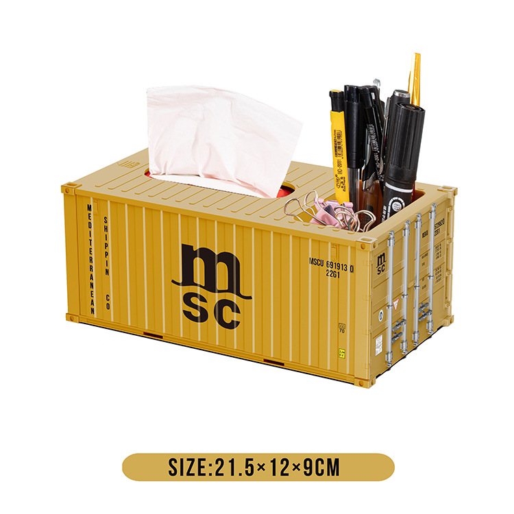 Organizador de Escritorio con Diseño de Celebridad de Internet, Contenedor de Juguetes, Portalápices, Caja de Regalo