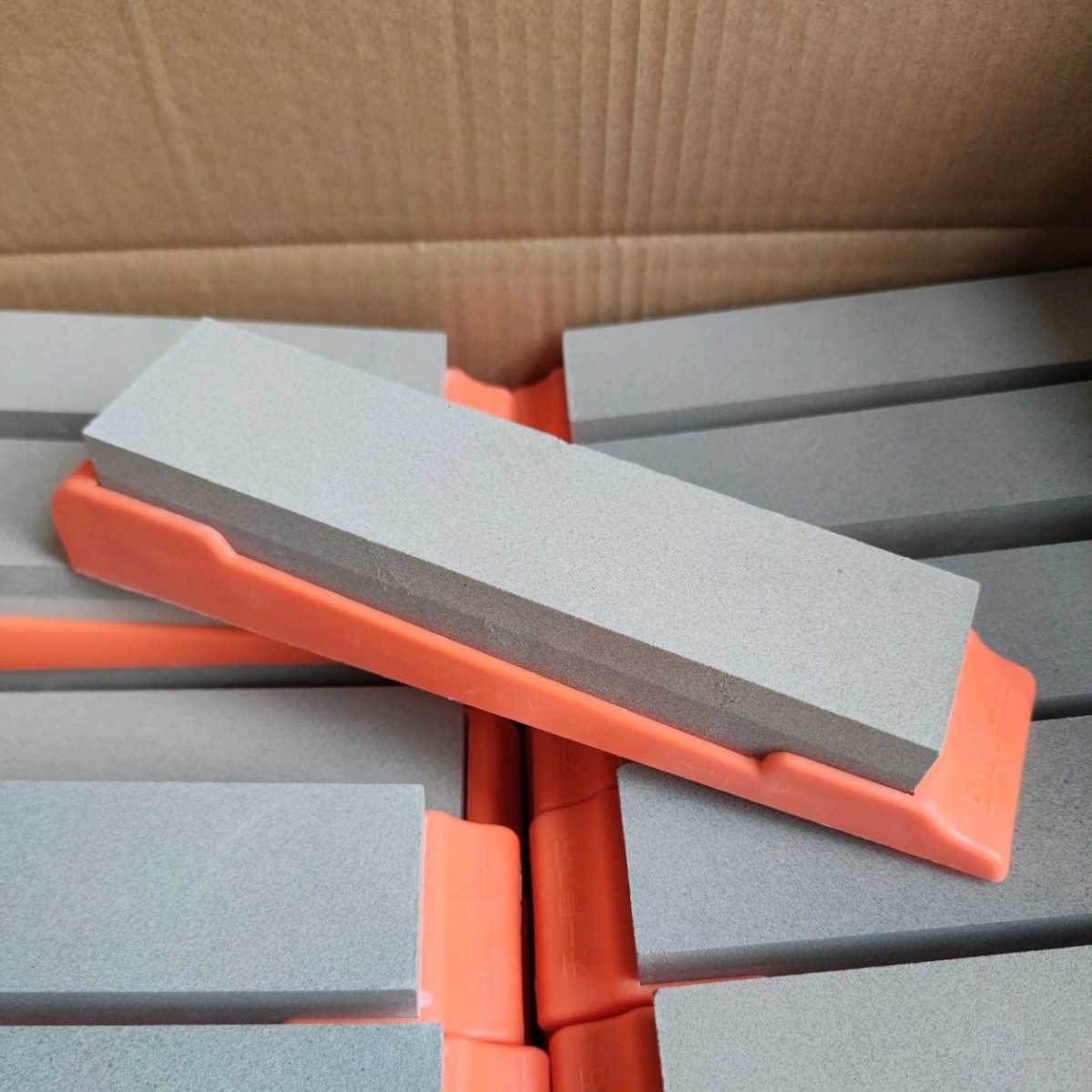 带底座精品双面油石 磨石磨刀石 五元店百货货源 地摊跑江湖百货