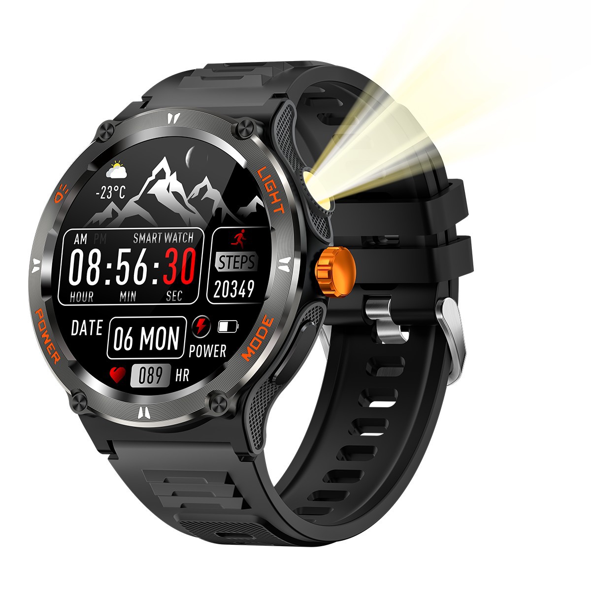 Smart Watch Outdoor Bluetooth Call Compass High Definition Screen_voghion.com