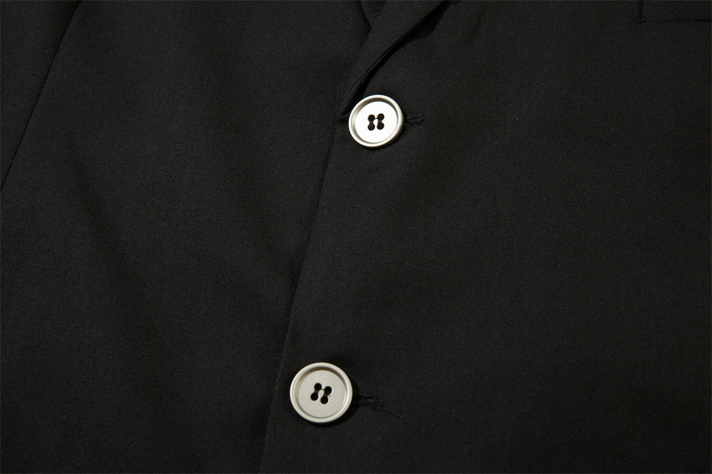 Men's Clothing Casual Suit Set Trendy High Street Single Breasted Two Button Suit Jacket Loose Pleated Wide Leg Suit Pants_voghion.com