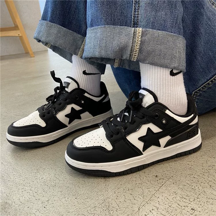Демисезонные кроссовки, спортивная обувь для отдыха, стильные черные sneakers разных размеров