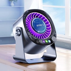 新商品【16 ℃ 可変周波数冷風】デスクトップファン 空気循環ファン 静音小型小型ファン オフィス