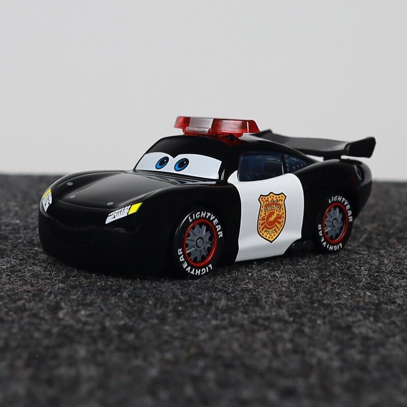 Cars Alloy Car Model Lightning Mcqueen Police Car Children's Toy Car Boy's Gift Cars