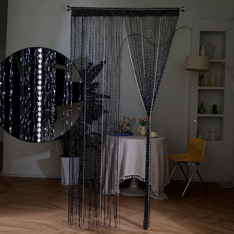 Factory Direct Sales of New Imitation Pearl Curtains, Beaded Curtains, Sparkling Silver Thread Curtains, Decorative Door Curtains, Hanging Curtains, Tassel Curtains Factory Direct Sales of New Imitation Pearl Curtains, Beaded Curtains, Sparkling Silver Thread Curtains, Decorative Door Curtains, Hanging Curtains, Tassel Curtains