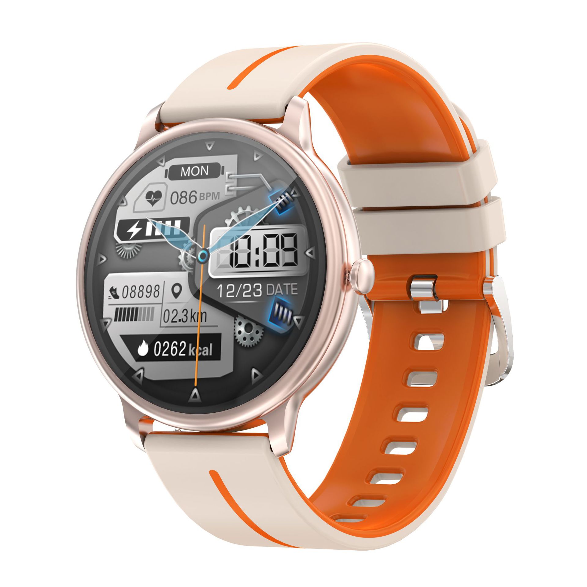 Smartwatch G98 AMOLED HD-Bildschirm Bluetooth Anruf Blutsauerstoff_voghion.com