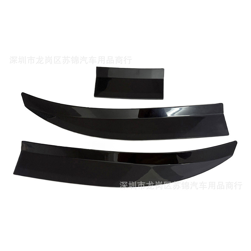 Car Modification Universal Rear Wing, No-Drill Three-Section Adjustable Adhesive Personalized Sedan Sports Car Spoiler Decoration