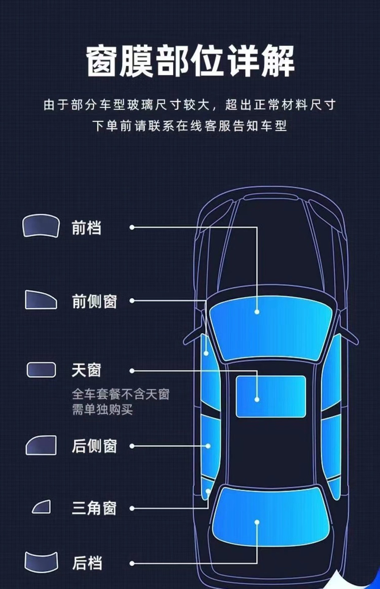 Source manufacturer car 5G nano ceramic film high heat insulation privacy sunscreen front and rear side window glass stickers
