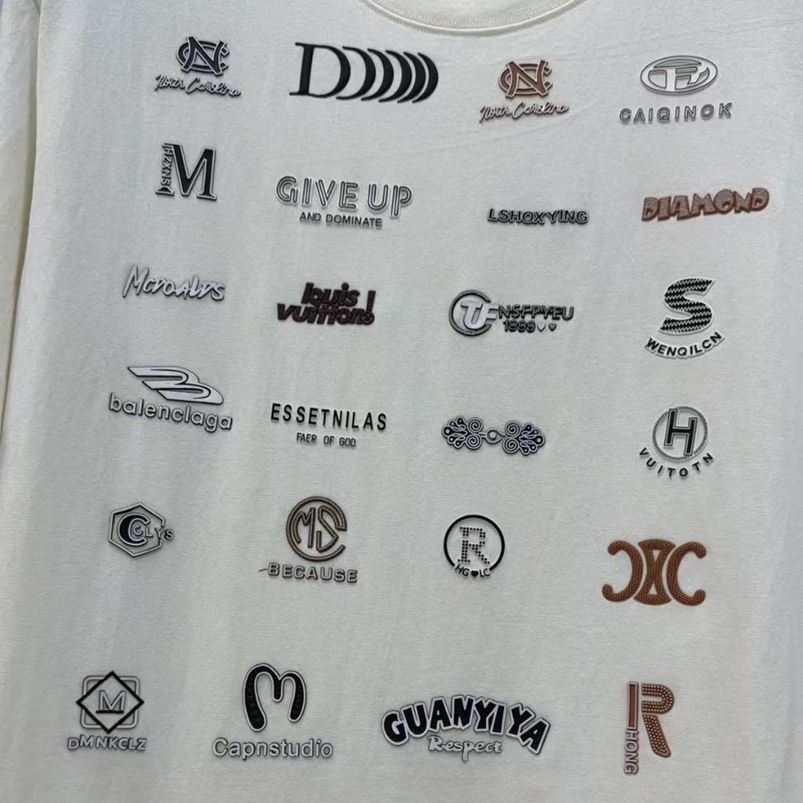 26新款定制服装反光印花图案烫画热转印烫画贴logo硅胶烫标短袖