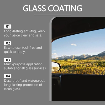 stain removal anti-fog cleaning – Automotive glass defogging agent