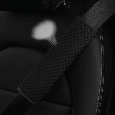 Massage Mesh Shoulder Pads — Seat belt shoulder pad