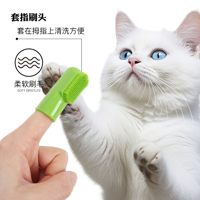 Set de pasta de dientes para mascotas, set de pasta de dientes para mascotas, cuidado de limpieza oral para perros, set de productos para mascotas, cepillo de dientes