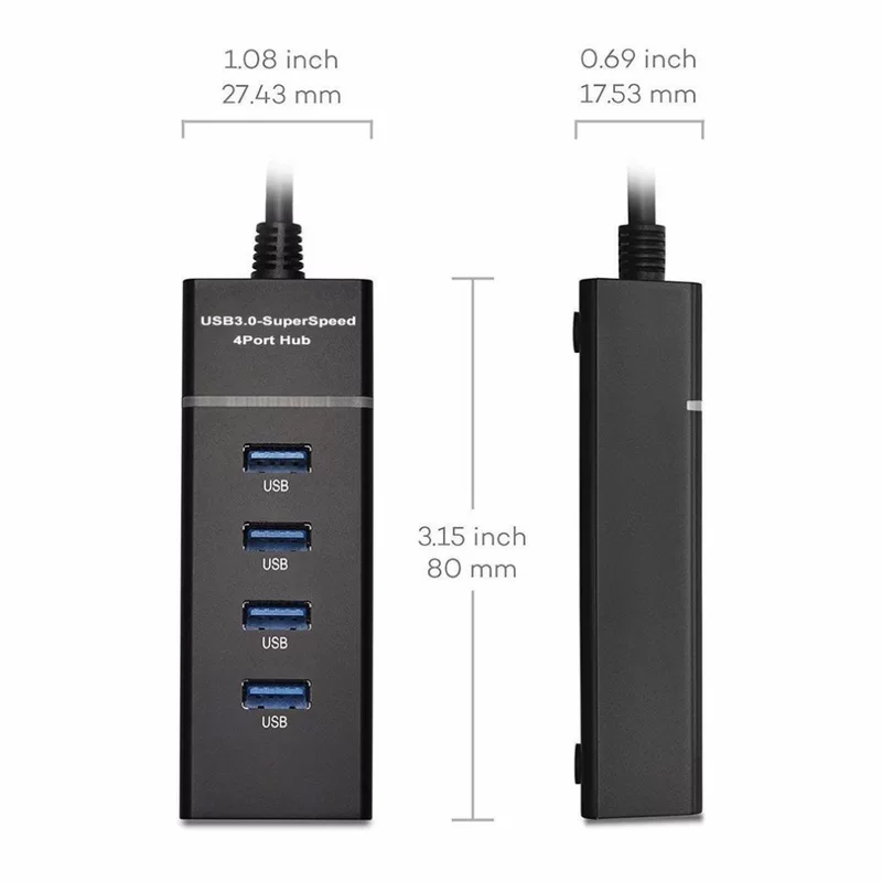 Light bar USBHUB light bar USB hub 304HUB semiper P104 long HUB4 port USB expansion