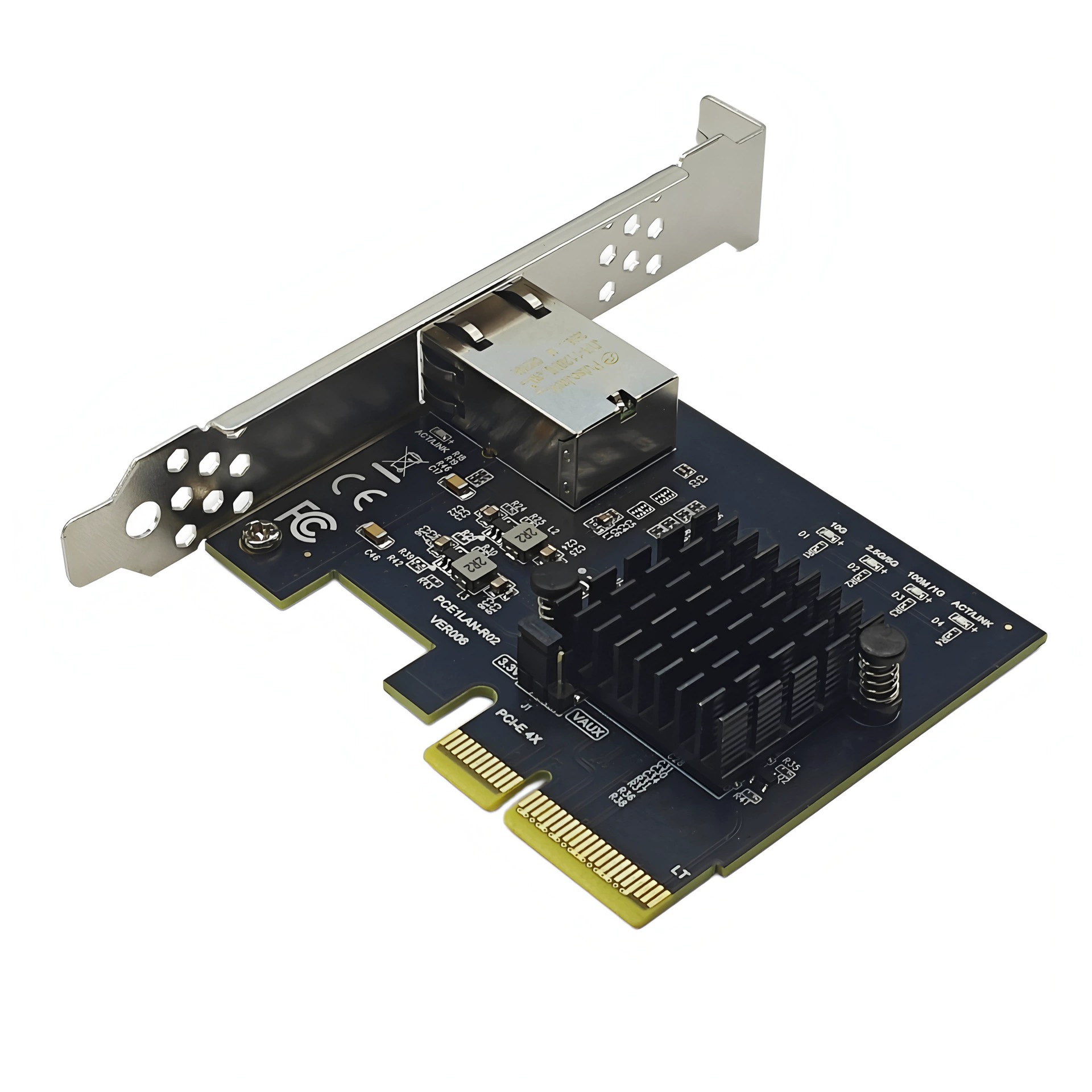 PCIe 4X к сетевой карте 10 Гбит/s без диска PXE настольный сервер компании Интернет-кафе сетевой RTL8127A