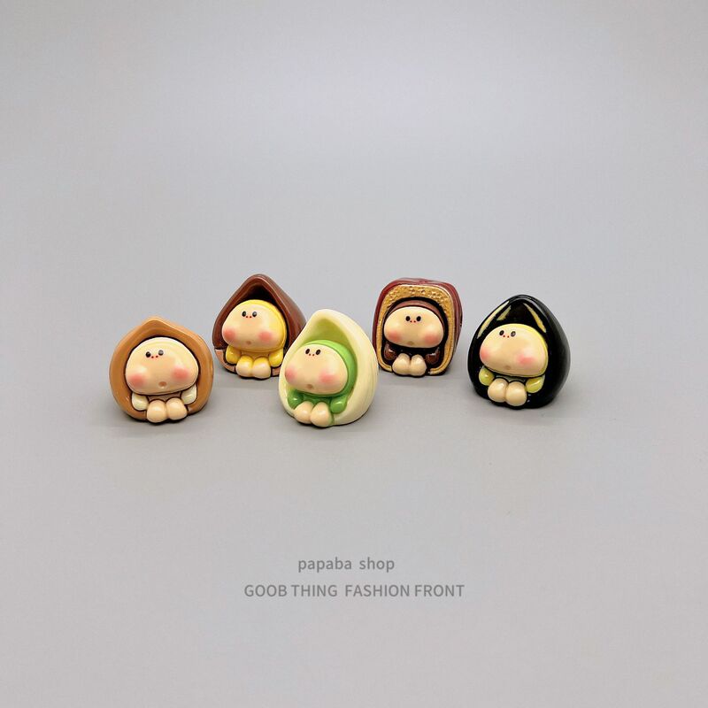 Bored? Check Out the Nut Doll Pistachio Desktop Ornament Healing Desk Japanese Stress Relief Decoration
