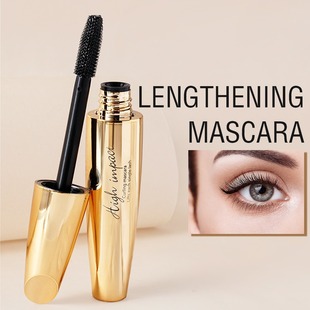 Cross-Border Gigirose Large Brush Mascara, Thick, Slender and Curling, One Brush, One Second, Anti-Sweat, Long-Lasting, Waterproof and Styling