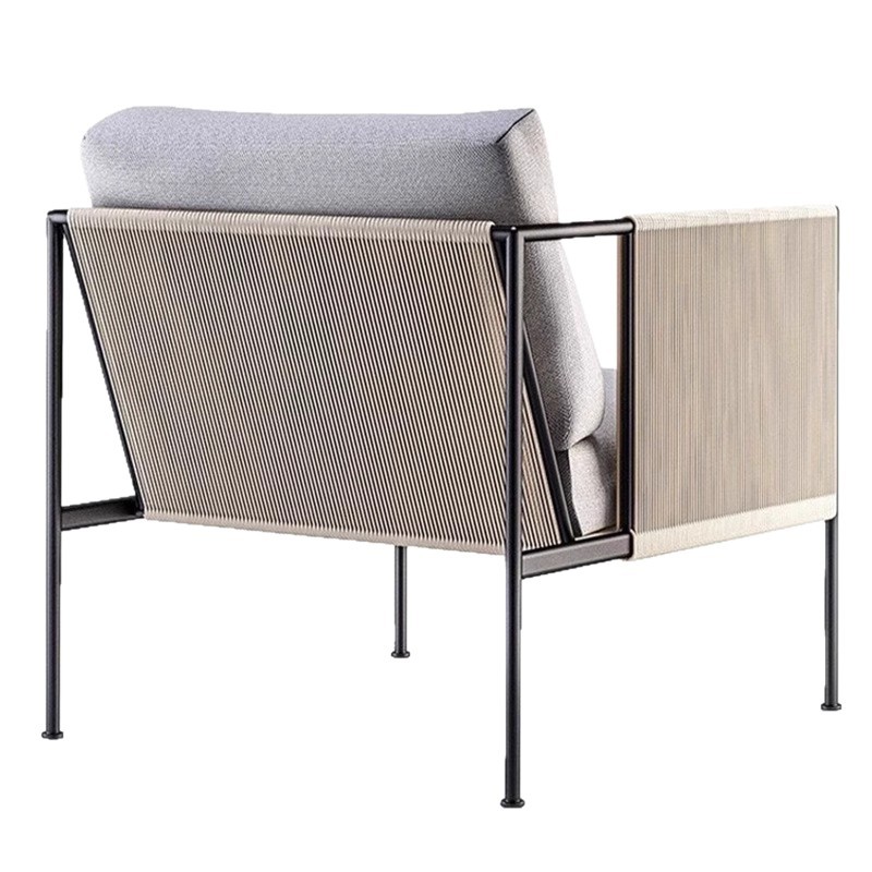 Ocio al aire libre sofá de caña villa patio jardín balcón silla individual mesa de té combinación de nuevos muebles impermeables chinos