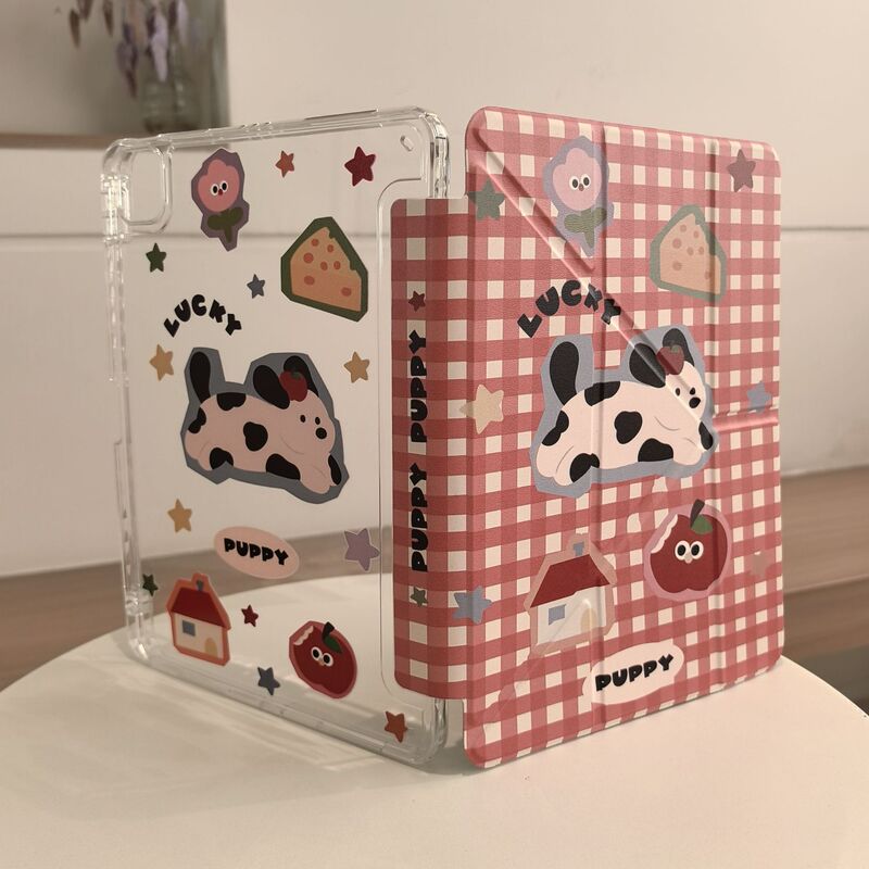 New ipad11 generation protective case with pen slot Y fold 2024Pro11 inch iPad10.2 inch Air6 protective case