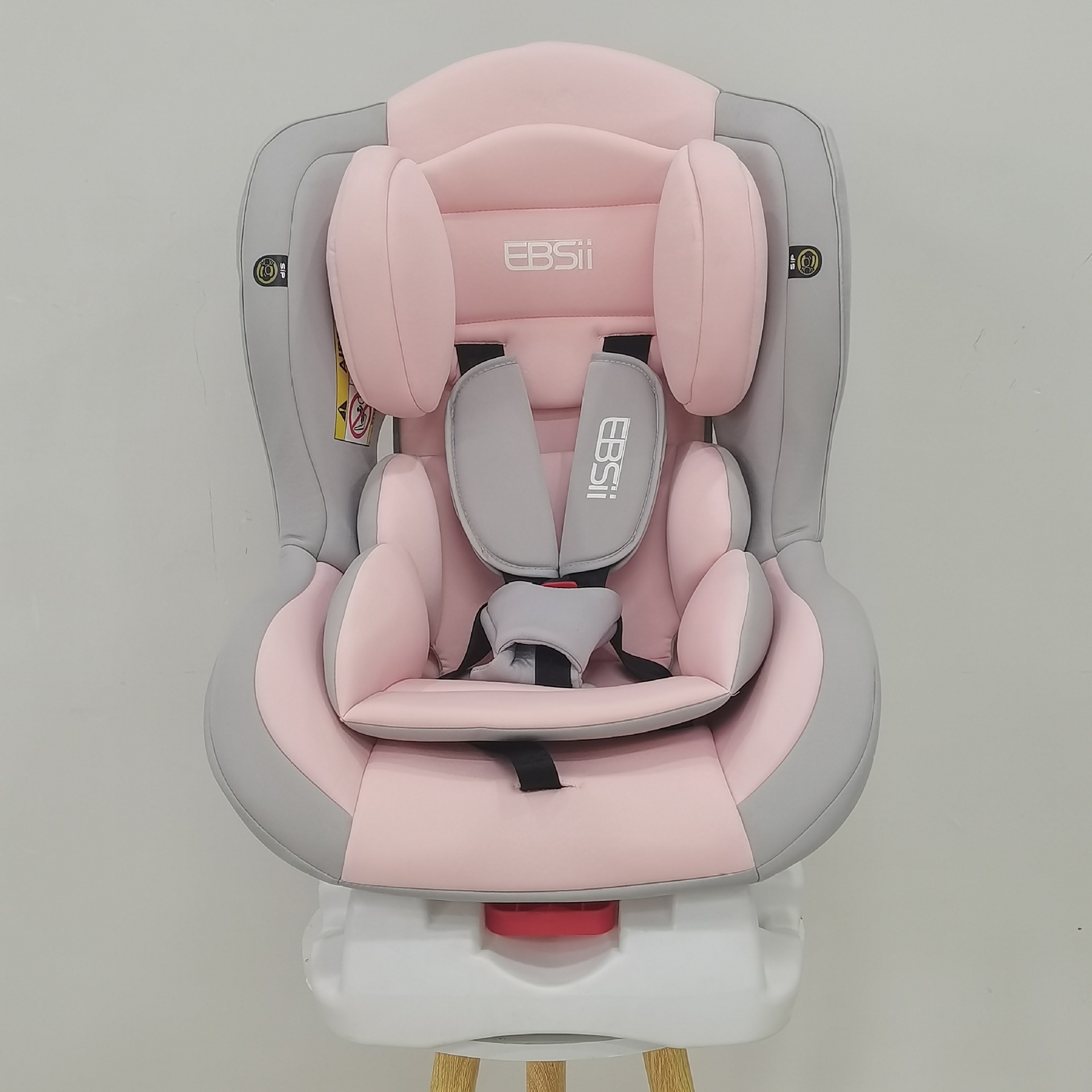 Universal Universal Portable Car Child Safety Seat 0-4 Years (Car child safety seat) - pinkgray-no-logo-if-you-mind