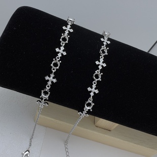 �¿�ʮ�ּ���朿���5mm����ɫ�����P�߱�ɫdiy�Ƕ��ʯ�ʌ��˱�