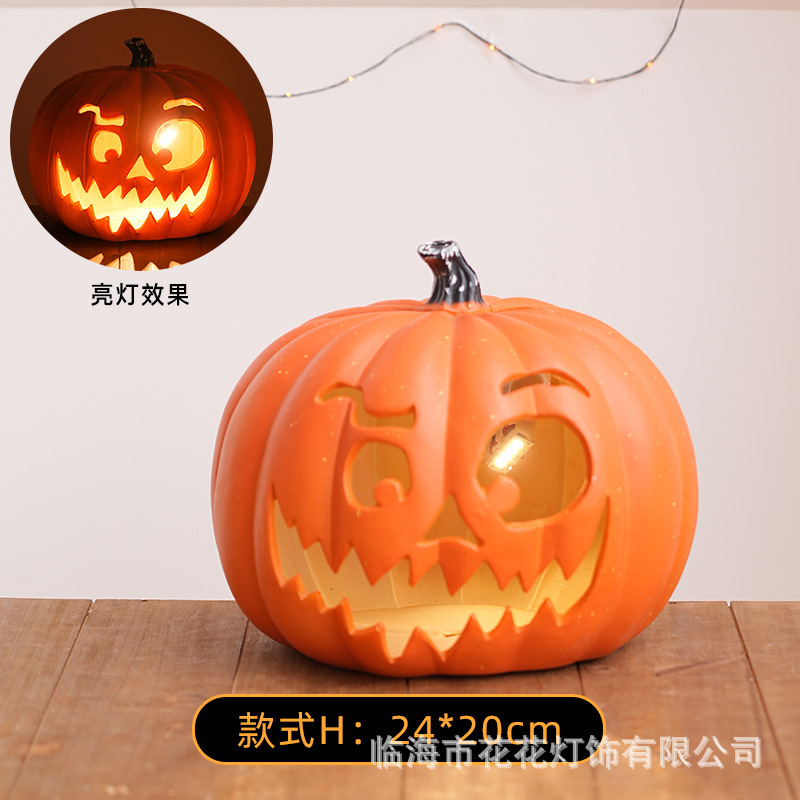 ハロウィンデコレーション、お祝い用品、カボチャランタン、お祝い装飾、雰囲気小道具、ショップランタンオーナメント|undefined
