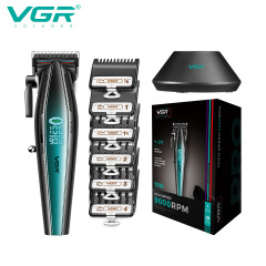 VGR270クロスボーダー新型理髪器デジタル表示電気彫刻ハイパワー台座充電専門男性推子